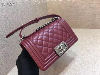 A67085 Y09953 CH631 ボーイ シャネル バッグ コピー BOY CHANEL 18/19年秋冬 スモール ハンドバッグ カーフスキン レディース ショルダーバッグ 7色可選択