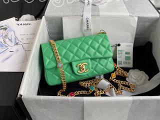 AS2380-3 シャネル バッグ コピー 21新作 CHANEL フラップ バッグ ラムスキン & レジン レディース ショルダーバッグ 4色可選択