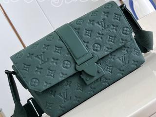 M24439 ルイヴィトン モノグラム・アンプラント バッグ コピー 「LOUIS VUITTON」 24新作 Sケープ･メッセンジャー メンズ ショルダーバッグ