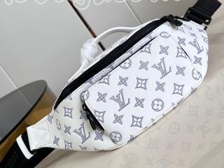 M25227 ルイヴィトン モノグラム･シャドウ バッグ スーパーコピー 「LOUIS VUITTON」 24新作 ラッシュ･バムバッグ メンズ ショルダーバッグ